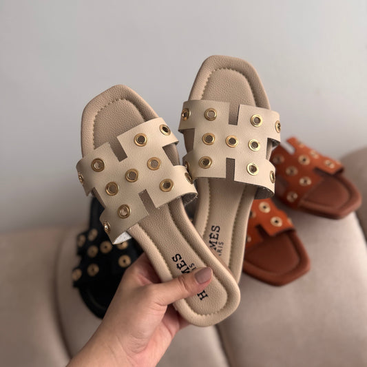 SANDALIA HACHE BEIGE